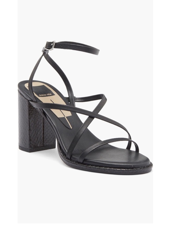 Dolce Vita Shoes - Dolce Vita Barly Leather Strappy  Sandals Black Women’s Size 10 NEW